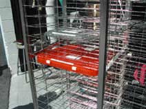 combination reticle storage rack